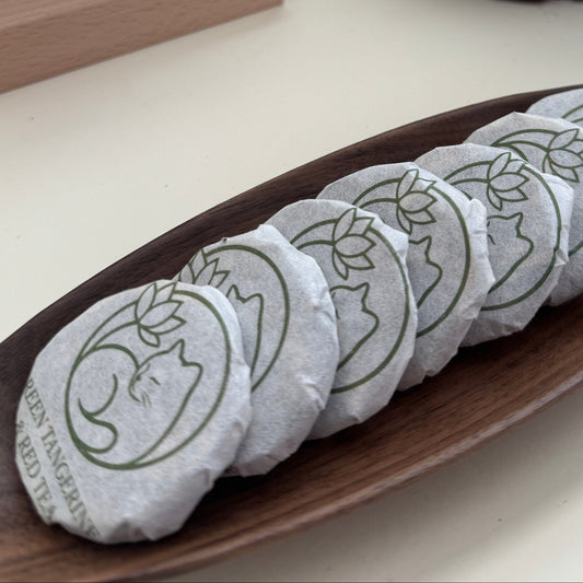 Green Tangerine & Red Tea (mini-cakes)