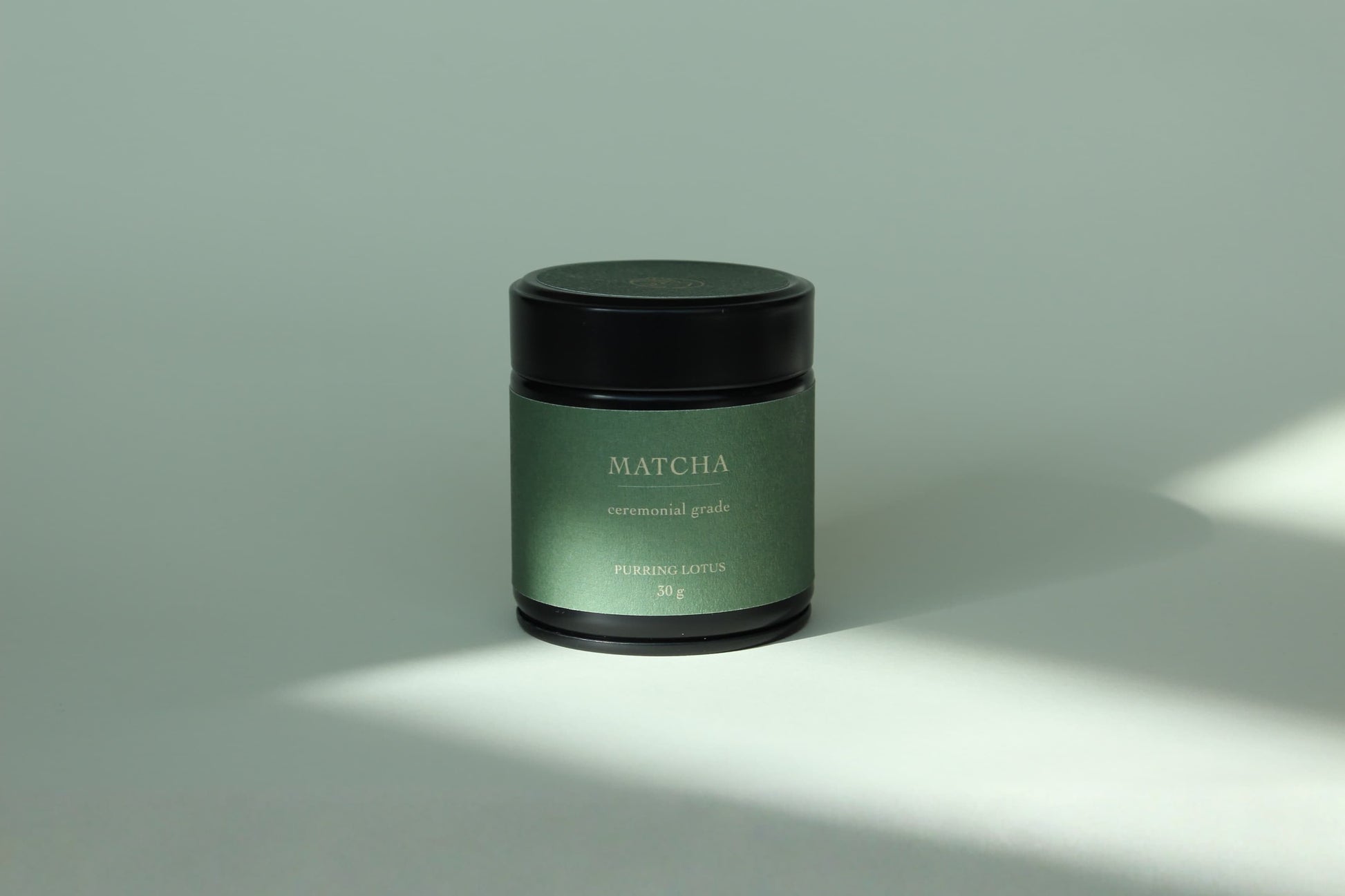 Tin of organic Guizhou matcha