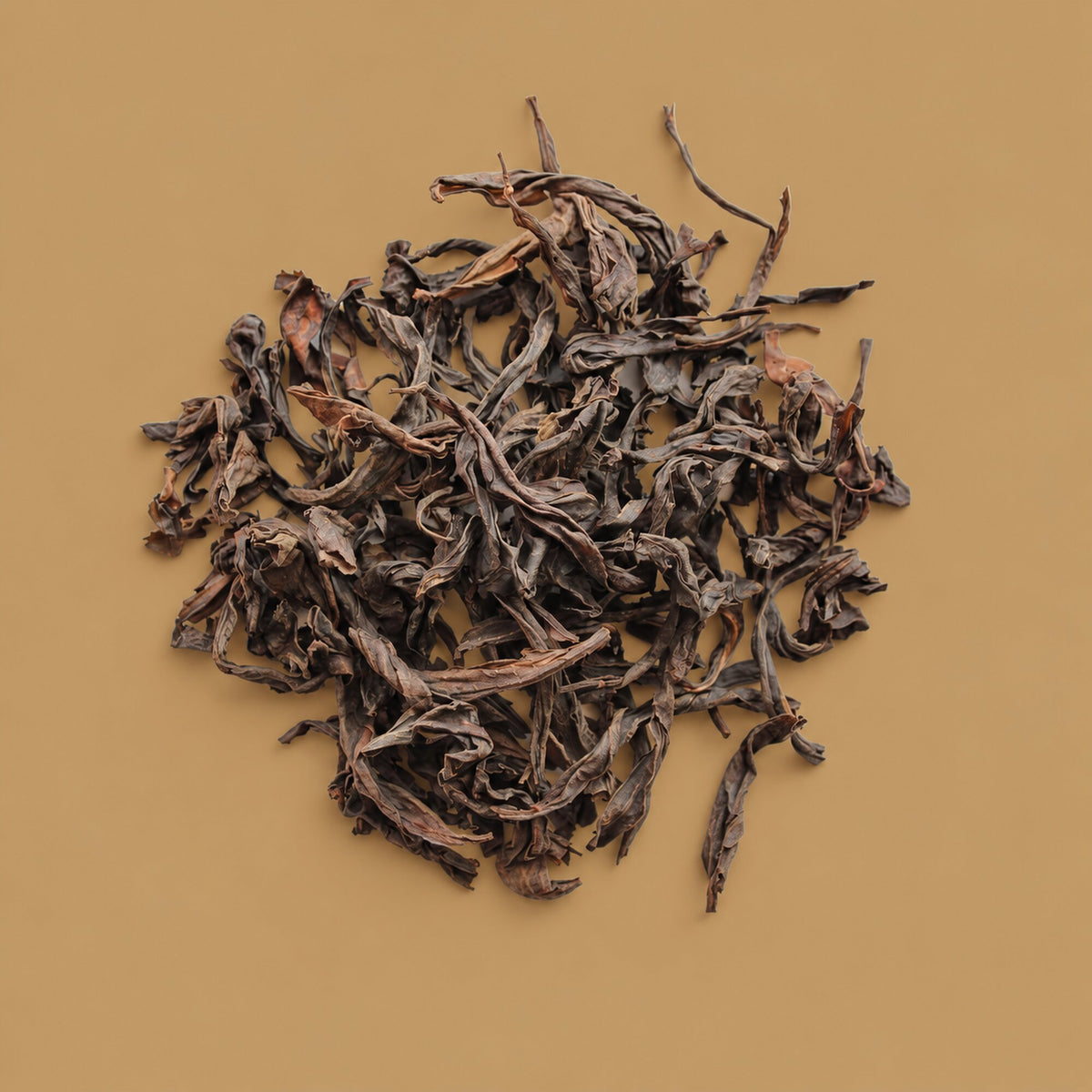 Roasted oolong dry leaves