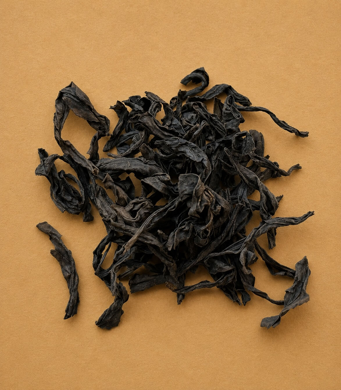 Roasted oolong leaves